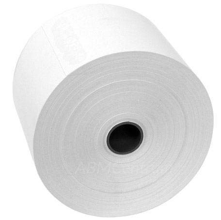 Rolka papieru termicznego do kasy fiskalnej 57 mm szerokości 100 metrów długości.